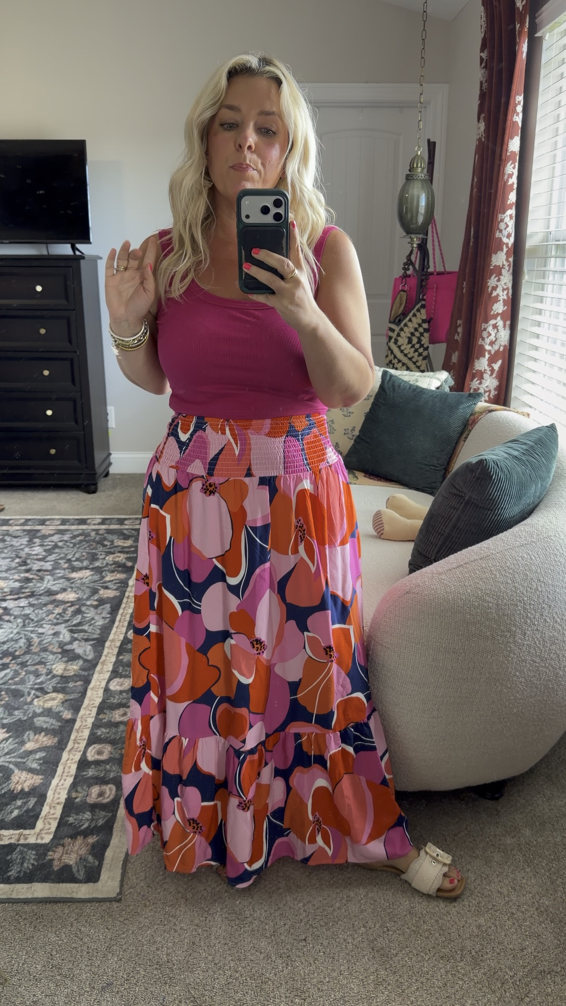 I love this comfy Amazon maxi skirt!  

 #LTKOver40 #LTKMidsize #LTKPetite