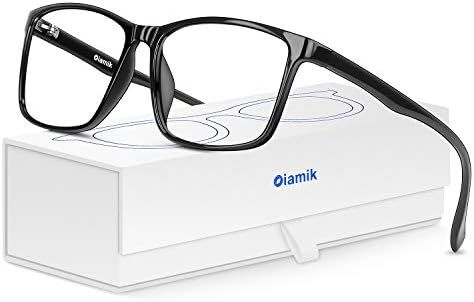 OIAMIK Blue Light Blocking Glasses Men/Women, Anti Eyestrain Computer Gaming Glasses, Blue Light ... | Amazon (US)