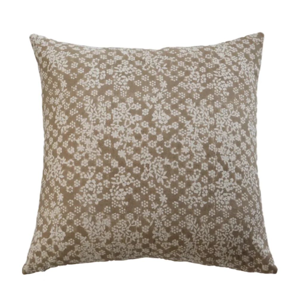 Ivy Floral Pillow Cover | Danielle Oakey Interiors INC