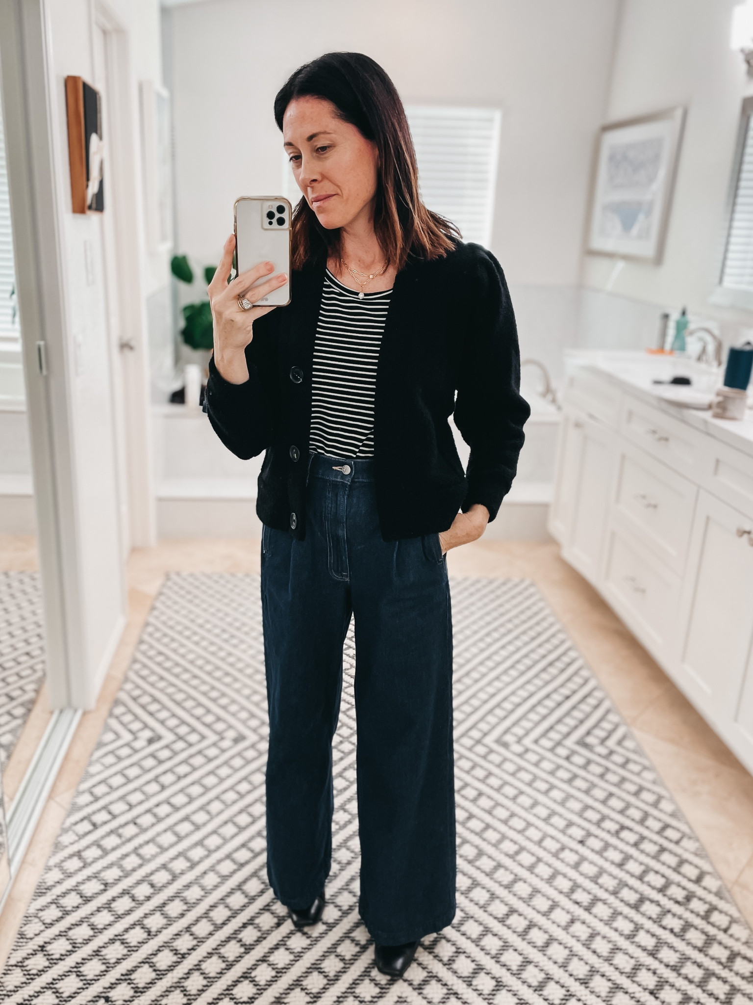 The Yay To Bouclé Jacket in Black curated on LTK