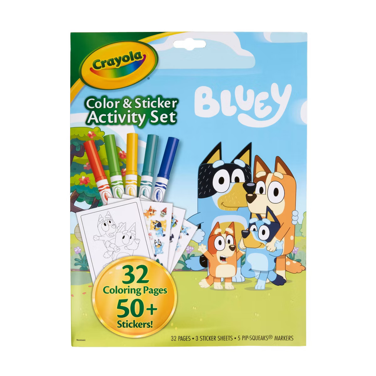Crayola Bluey Color & Sticker Activity Set | Target