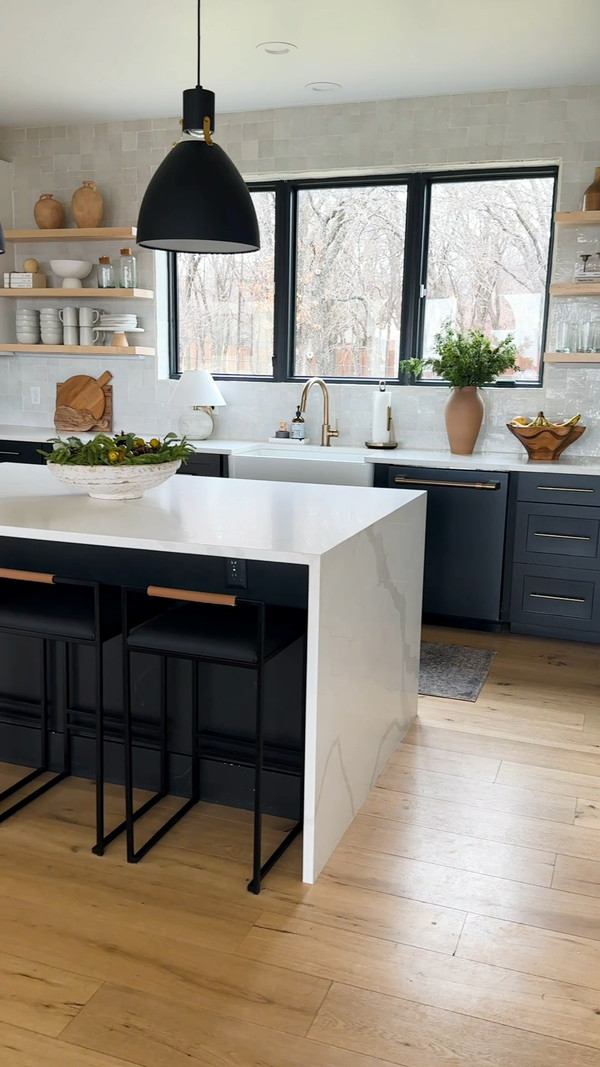 Clean kitchen views
