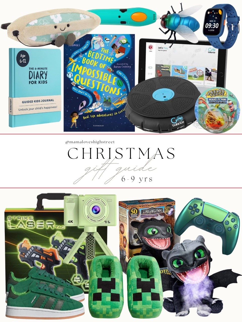 Gift guide 6-9 year olds boys girls present ideas Christmas gift

#LTKgiftguide #LTKkids #LTKfamily