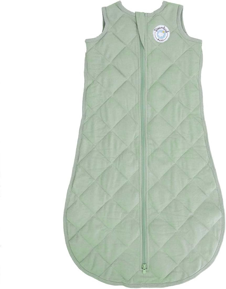 DREAMLAND BABY Sleep Sack | Weighted for Comfort | 100% Cotton | 2-Way Zipper | Swaddle Transitio... | Amazon (US)