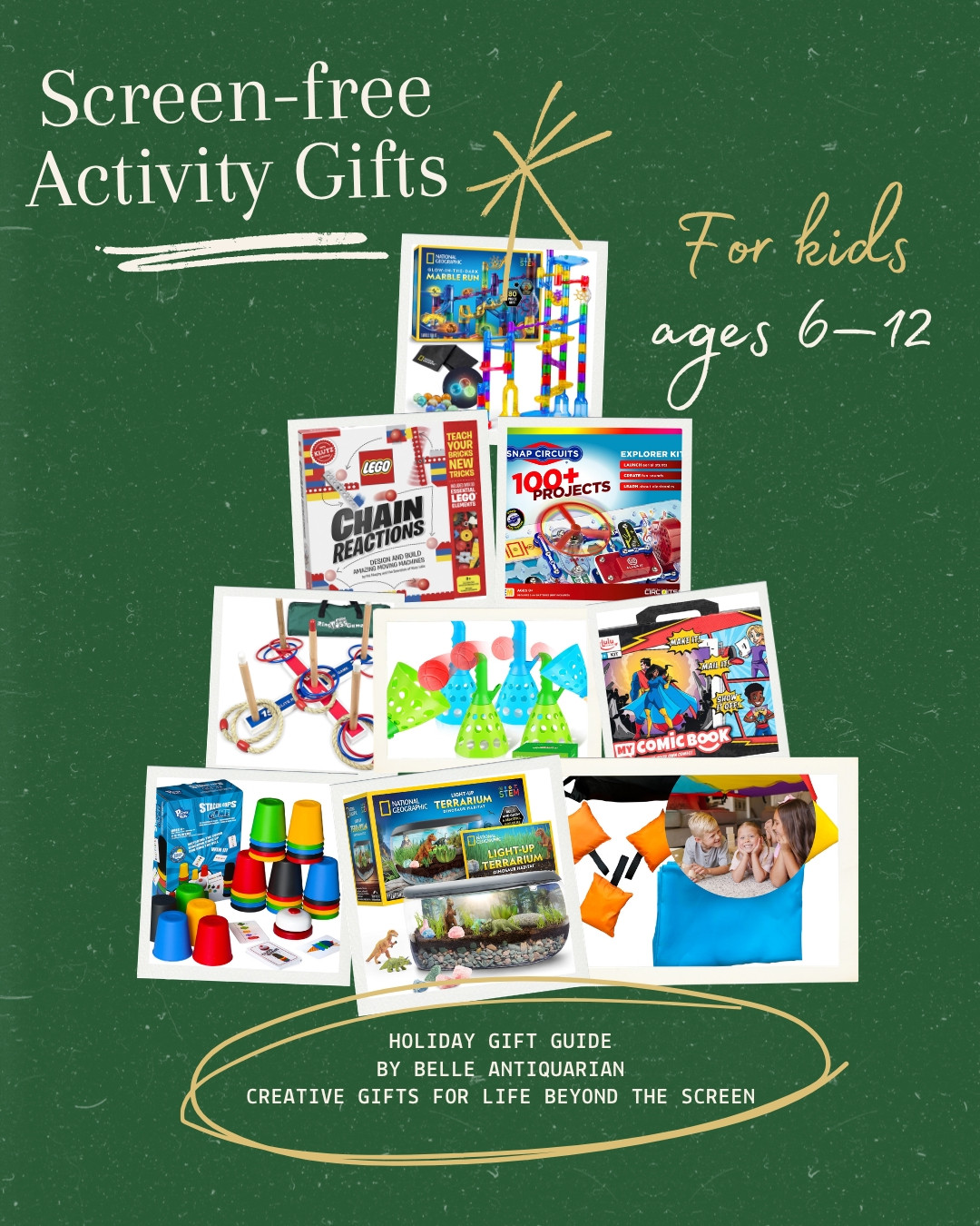 Screen-free gifts for kids who love to make, build, experiment, cook, create, and play. These activity gifts offer plenty to do during Christmas break and can continue entertaining them long after the decorations come down. #LTKGiftGuide #LTKHoliday #LTKKids 

 #LTKSeasonal #LTKKids