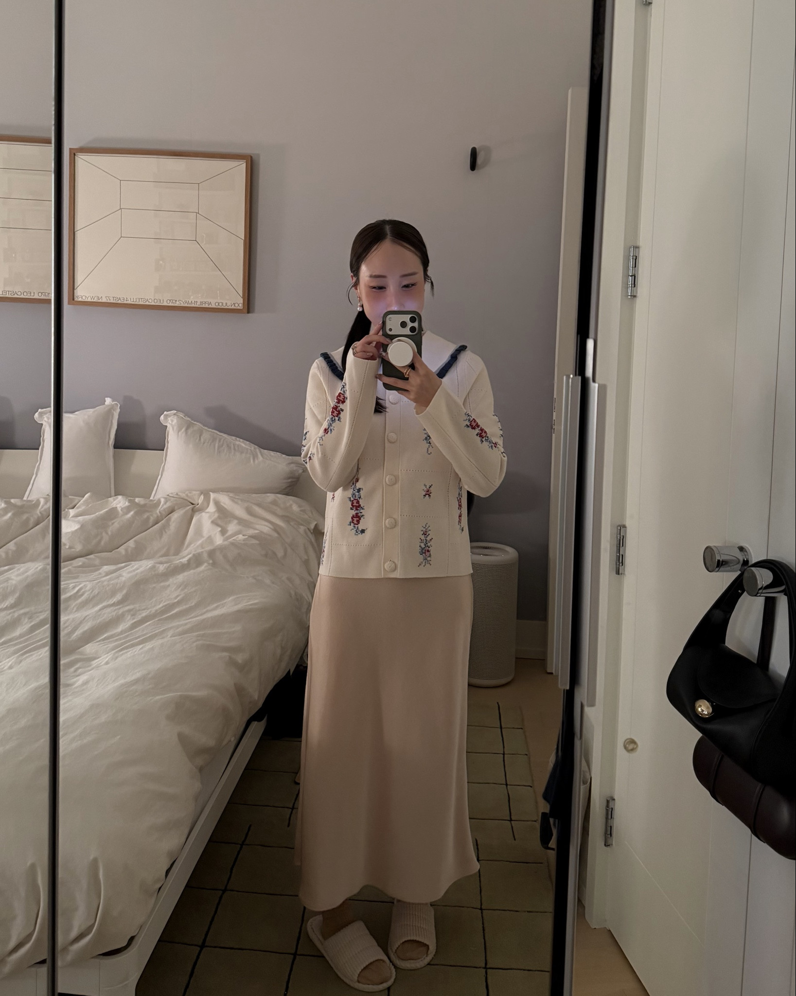 Knit & skirt combo 🤍💛

#LTKPetite #LTKStyleTip #LTKSeasonal