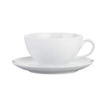 Cappuccino Cup with Saucer + Reviews | Crate and Barrel | Crate & Barrel