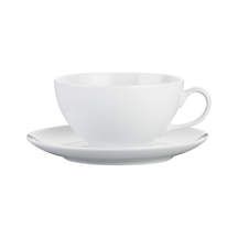 Cappuccino Cup with Saucer + Reviews | Crate and Barrel | Crate & Barrel