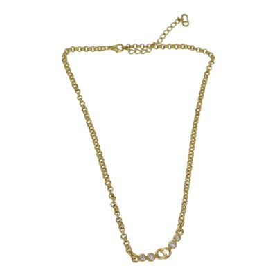 Christian Dior Necklace metal Gold Auth yk13073  | eBay | eBay US