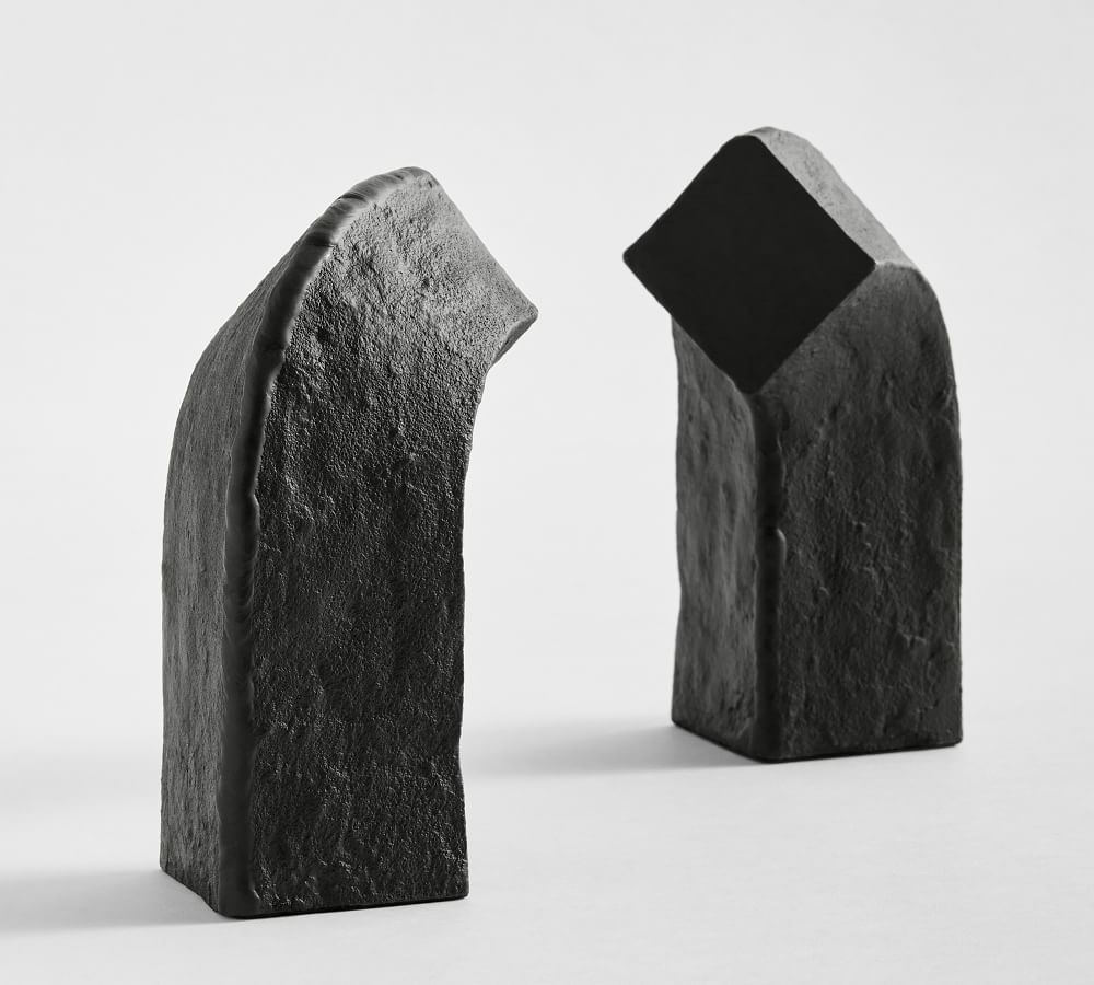 Arch Bookends, Set of 2 - Black | Pottery Barn (US)