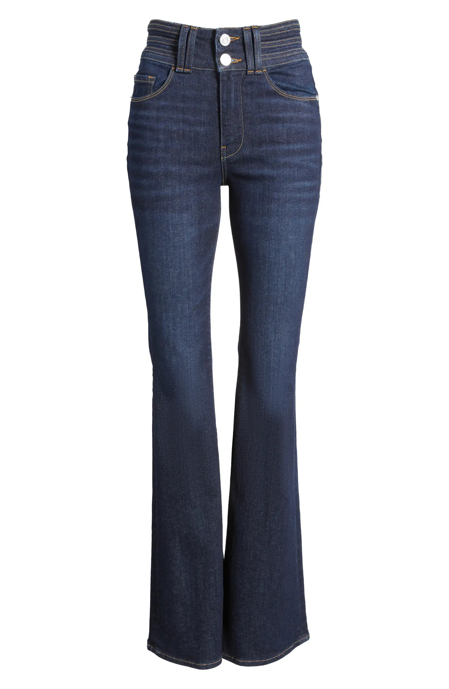 Le High Two-Button Flare Jeans | Nordstrom