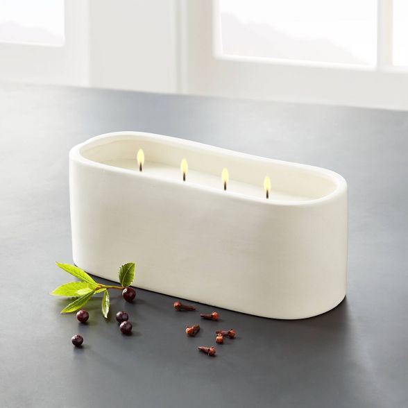 32oz Ceramic Jar 4-Wick Clove and Black Currant Candle - Threshold&#8482; designed with Studio Mc... | Target
