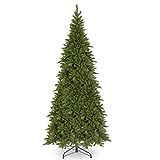 National Tree Company 'Feel Real' Artificial Giant Slim Christmas Tree, Green, Tiffany Fir, Includes | Amazon (US)