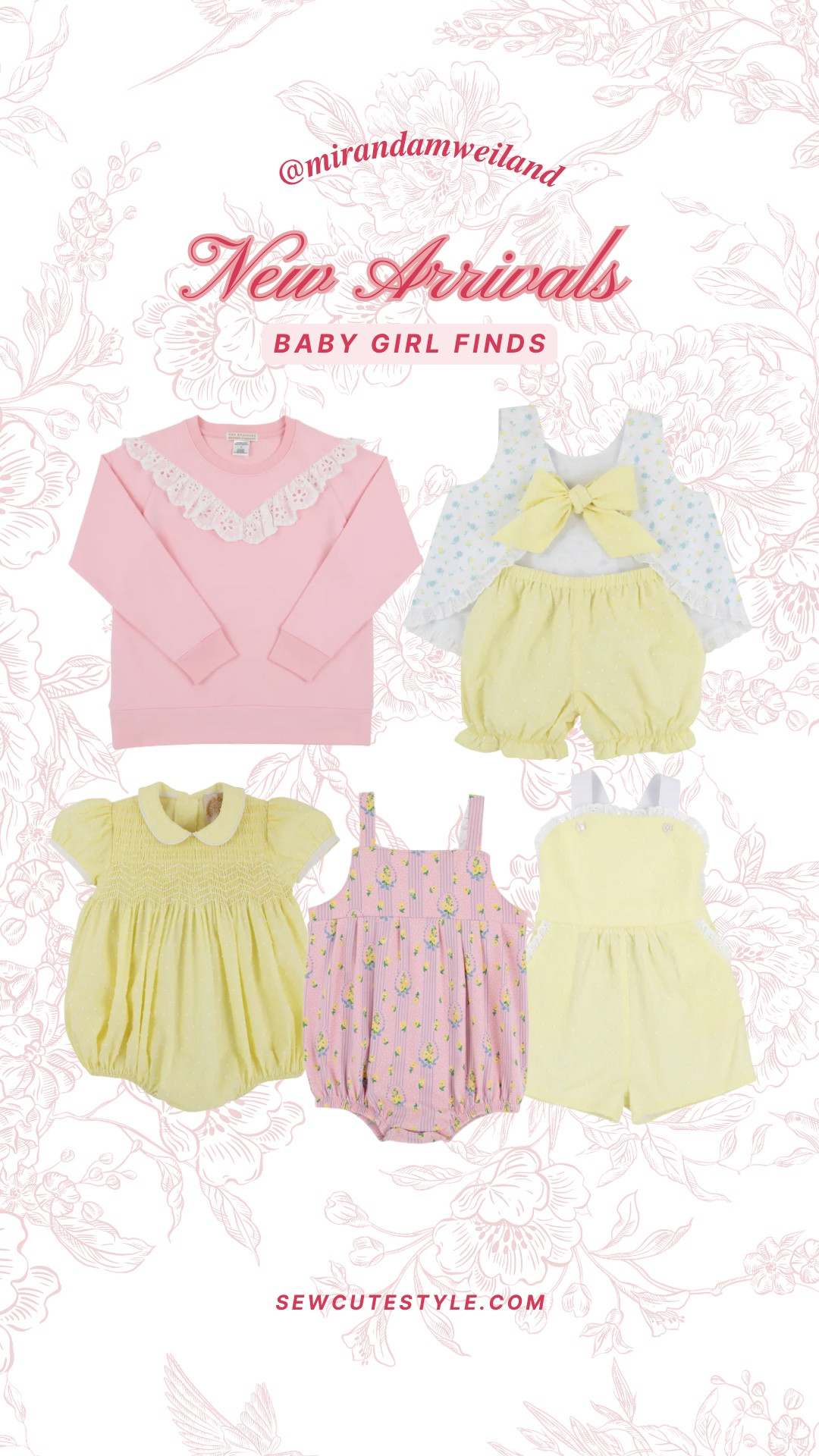 the sweetest pastel spring outfits for your baby girl 🌸🫶 soft colors, lightweight fabrics, and the cutest little details for everyday wear, outings, and special moments 💕 perfect for spring photos, playdates, and everything in between!

baby girl outfits / baby spring outfits / baby pastel outfits / baby girl style / baby fashion / spring baby outfits / baby ootd /baby clothes / baby girl aesthetic / pastel outfits / baby essentials / baby wardrobe / baby style inspo / cute baby outfits / affordable baby clothes

#LTKKids #LTKBaby