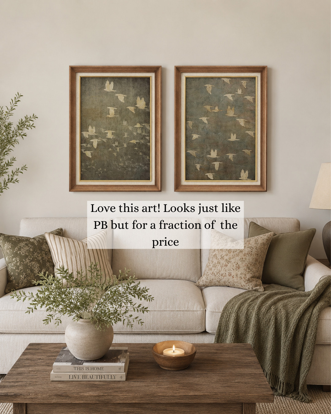 Love this framed art! Looks just like PB but for a fraction of  the price 

 #LTKSeasonal #LTKHome #LTKSaleAlert