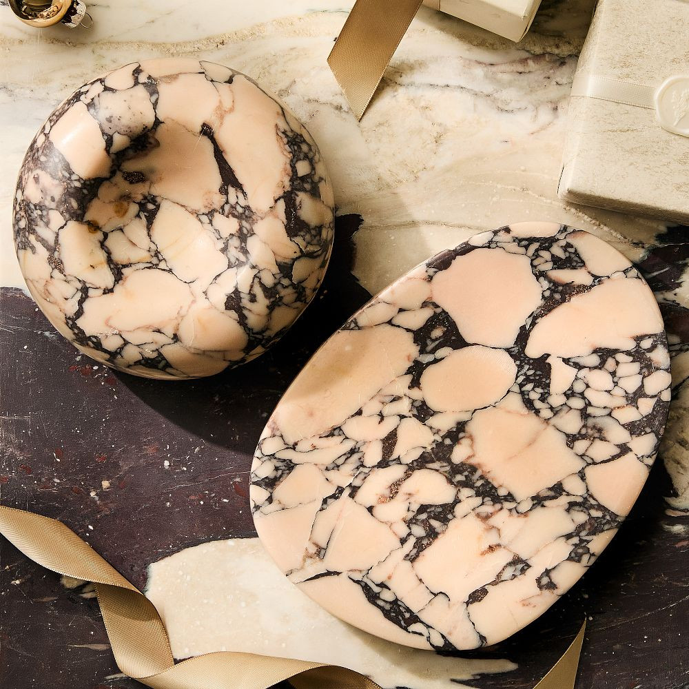 Purple Breccia Marble Tray & Decor Gift Set | West Elm (US)