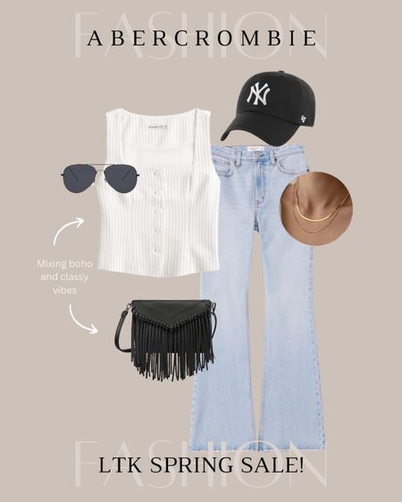 LTK Spring sale with Abercrombie! Casual outfit, spring outfit, baseball game outfit, Amazon accessories 

#LTKSpringSale #LTKsalealert #LTKSeasonal