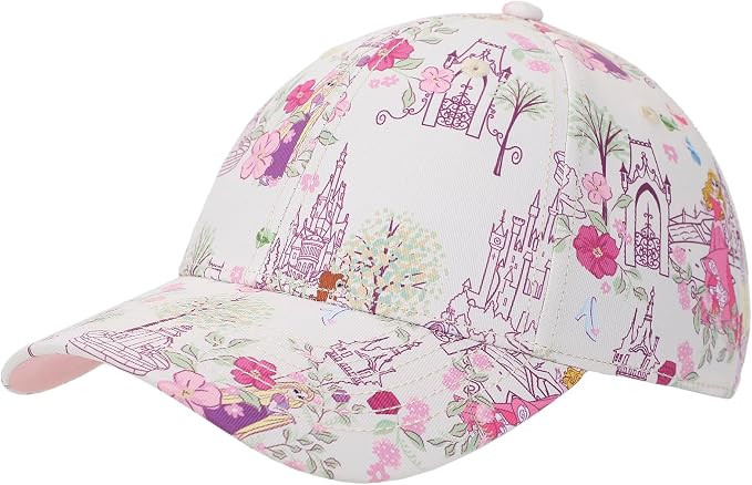 Disney Princess Characters & Palaces Women's White Traditional Adjustable Hat | Amazon (US)