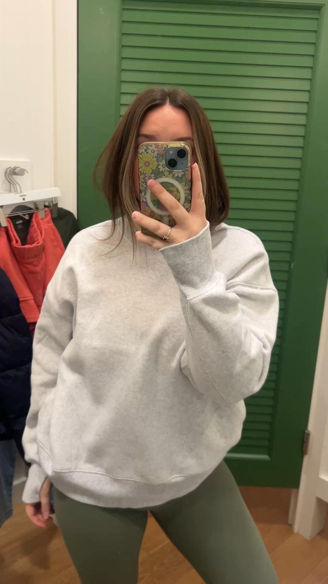 Aerie offline mock neck crew neck sweater @Aerie 