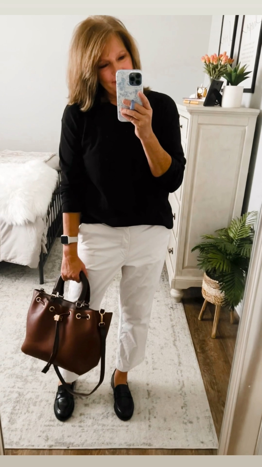 Time and Tru waffle tee, only $8, fits tts, more colors. Styled it with the Amazon Essentials twill pants and Time and Tru loafers and satchel. 

Loving the affordability of Walmart! #walmartpartner #walmartfashion @walmartfashion #walmart @walmart fall outfits, workwear, casual workwear, weekend outfits, thanksgiving outfits 

#LTKSaleAlert #LTKFindsUnder50 #LTKVideo

#LTKFindsUnder50 #LTKSaleAlert #LTKStyleTip