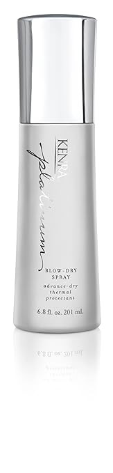 Kenra Platinum Blow-Dry Spray | Time-Saving Heat Protectant | Detangles, Smooths, and Softens | E... | Amazon (US)