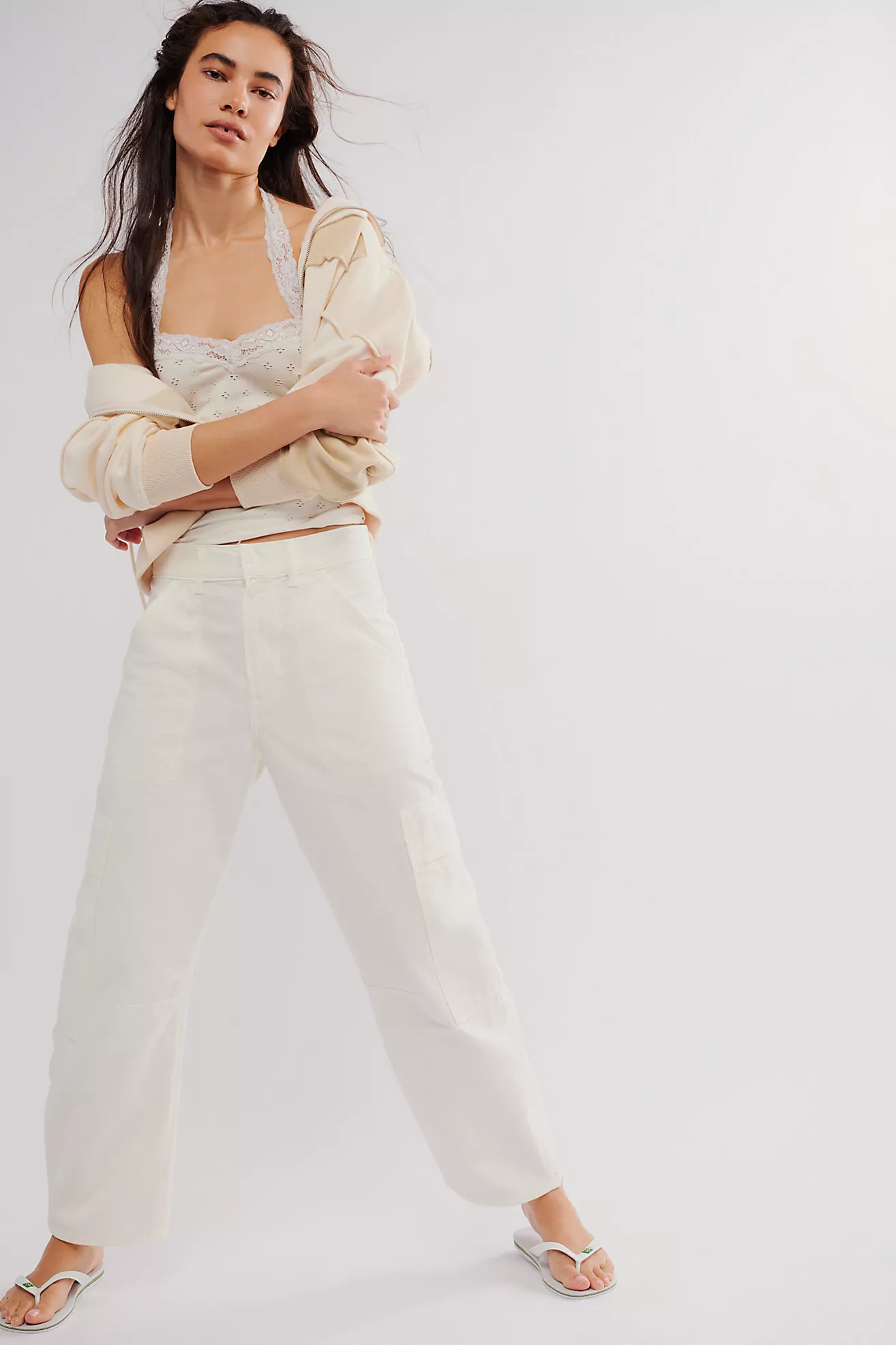 Citizens of Humanity Marcelle Low-Slung Cargo Trousers | Free People (UK)