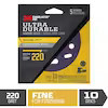 3M Sanding Disc Very Fine 220-Grit Disc Sandpaper 5-in W x 5-in L 10-Pack Lowes.com | Lowe's