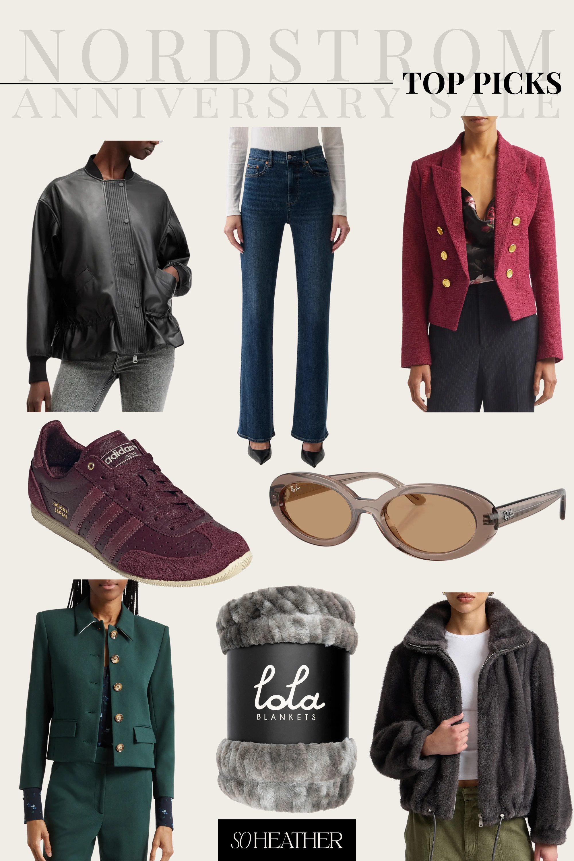 Nordstrom Anniversary Sale top picks are here, and these are the chic jackets, jeans, sneakers, sunglasses, and cozy home finds I think will go fast.

Start your wish list now by clicking the ❤️ on your favorites so you can check out quickly when your shopping window opens. #NSale #LTKOver40 #LTKFinds 

 #LTKSeasonal #LTKOver40 #LTKSaleAlert