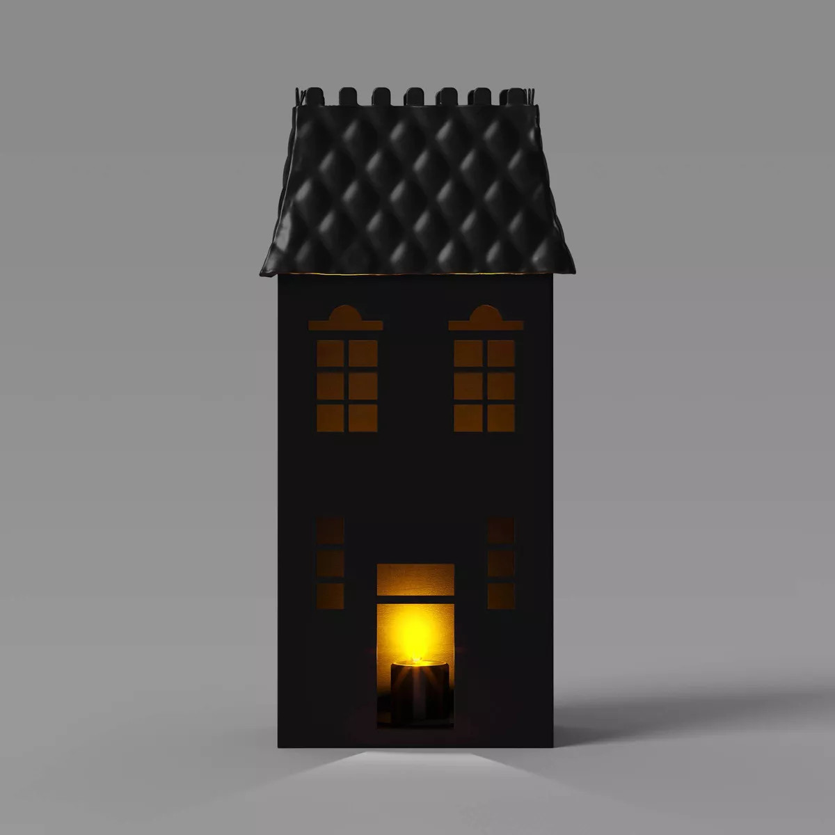 6.8" Small Metal House Decorative Sculpture - Hyde and EEK! Boutique™ Black | Target