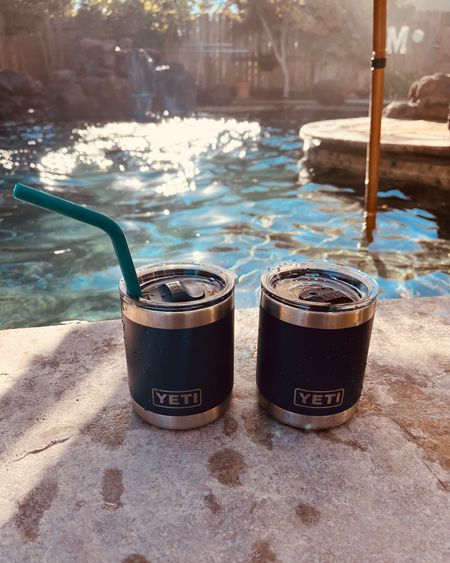 Our new $15 YETI tumblers arrived and are perfect for the pool! Happy Labor Day weekend! 

#LTKhome #LTKsalealert #LTKU