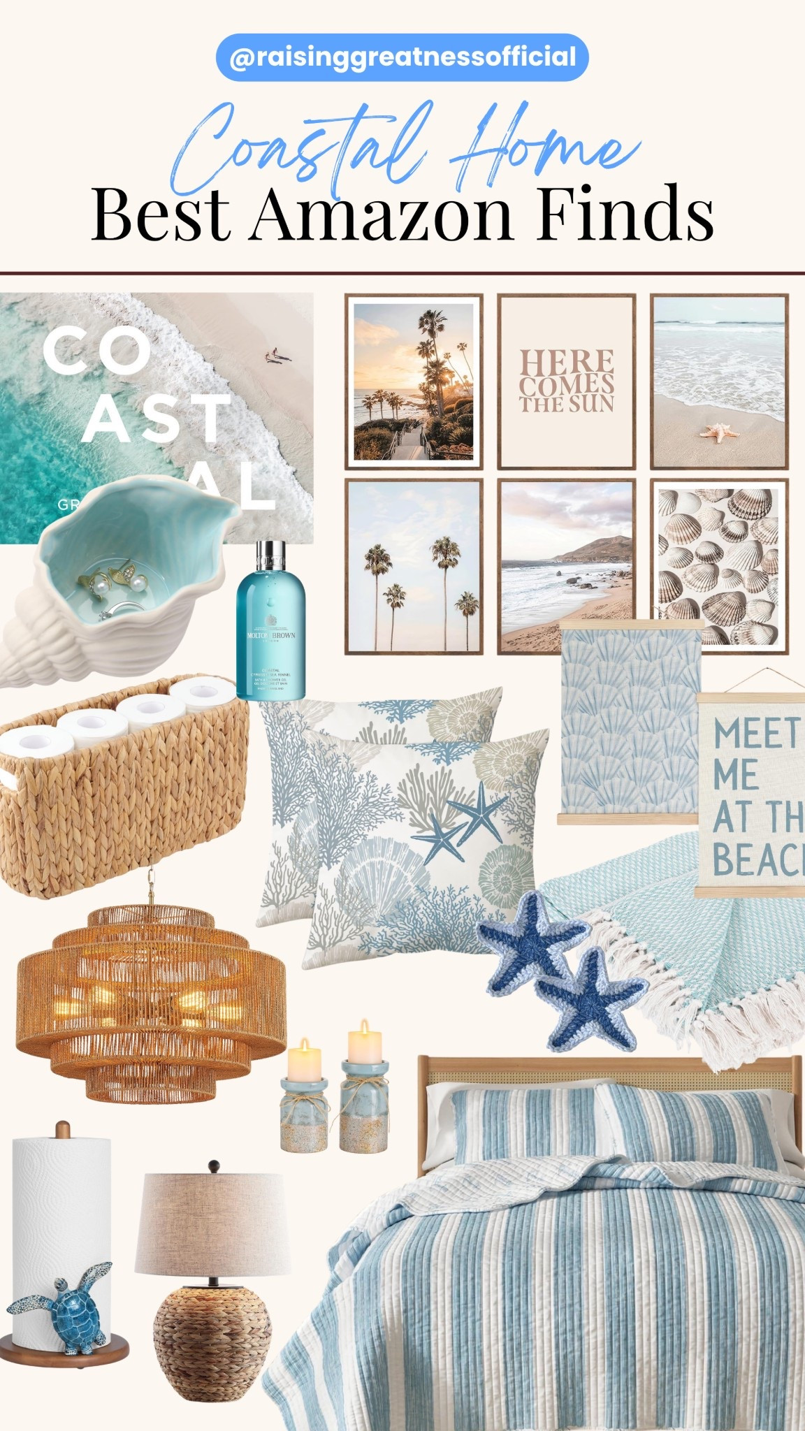 Bring calm, airy vibes into your home with beautiful coastal decor inspiration. Think soft neutrals, natural textures, ocean-inspired accents, and light-filled spaces that create a peaceful and inviting atmosphere perfect for spring and summer living.

#CoastalDecor #HomeInspiration #BeachHouseStyle #CoastalLiving #HomeDecorIdeas #NeutralHome #InteriorInspo #RelaxedLiving #SummerHome #AestheticHome


#LTKSeasonal #LTKHome #LTKSaleAlert