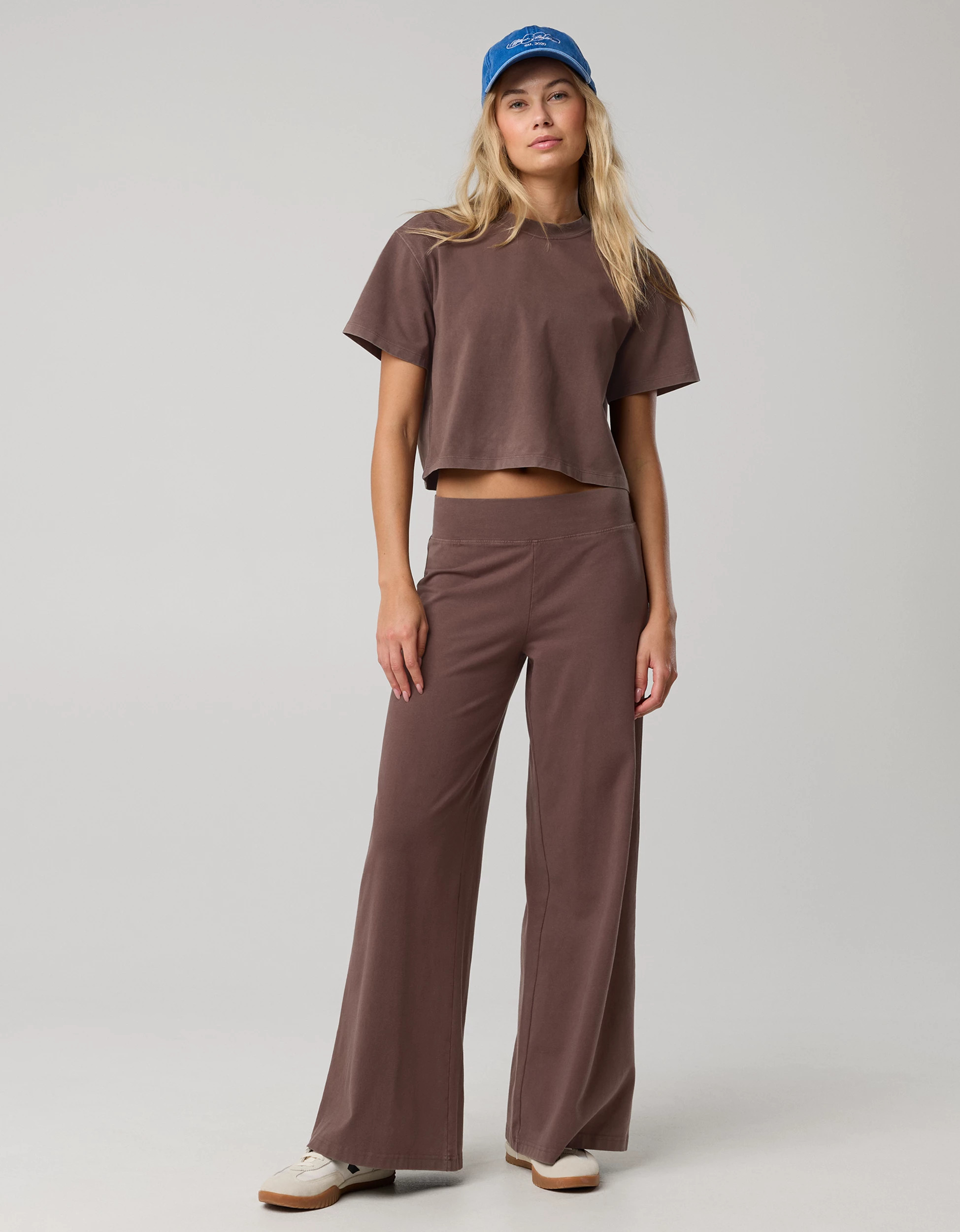 OFFLINE By Aerie OG Cotton Super Wide Leg Pant | American Eagle Outfitters (US & CA)
