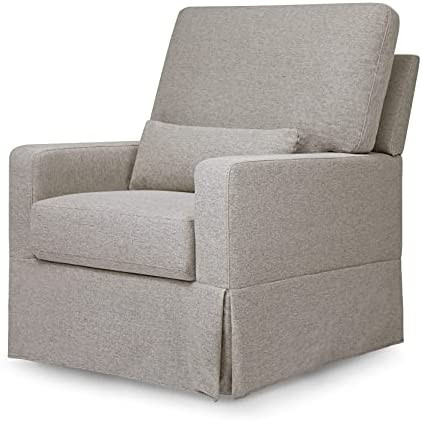 Million Dollar Baby Classic Crawford Pillowback Comfort Swivel Glider in Performace Grey Eco-Weav... | Amazon (US)
