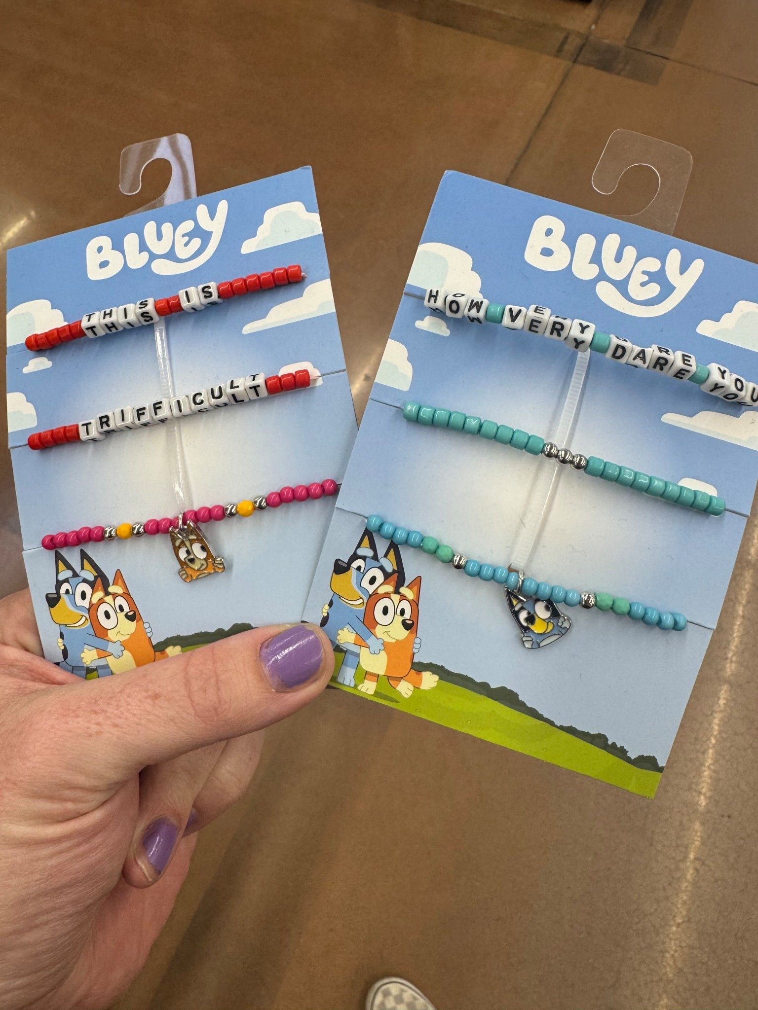 How ADORABLE are these?!? I’m such a Bluey lover 😅💕 

#LTKKids #LTKmomlife