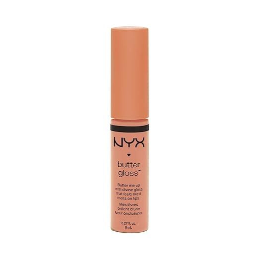 NYX PROFESSIONAL MAKEUP Butter Gloss, Fortune Cookie, 0.27 Ounce | Amazon (US)