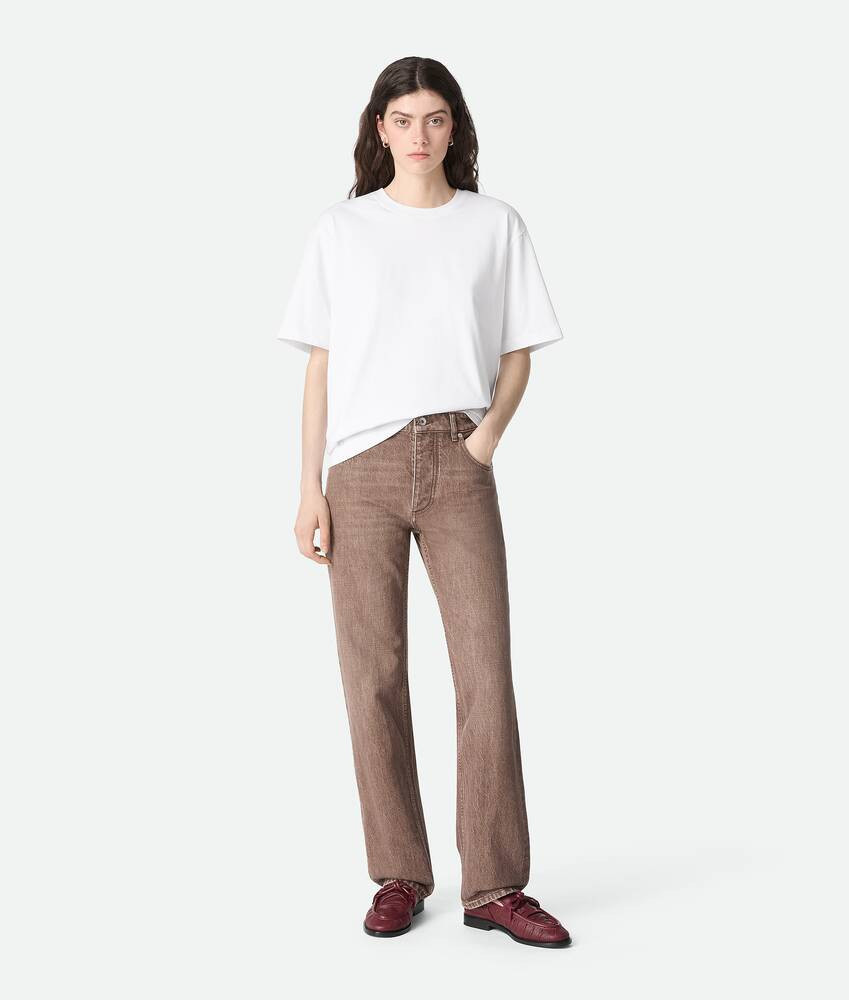 Brown Straight Jeans | Bottega Veneta