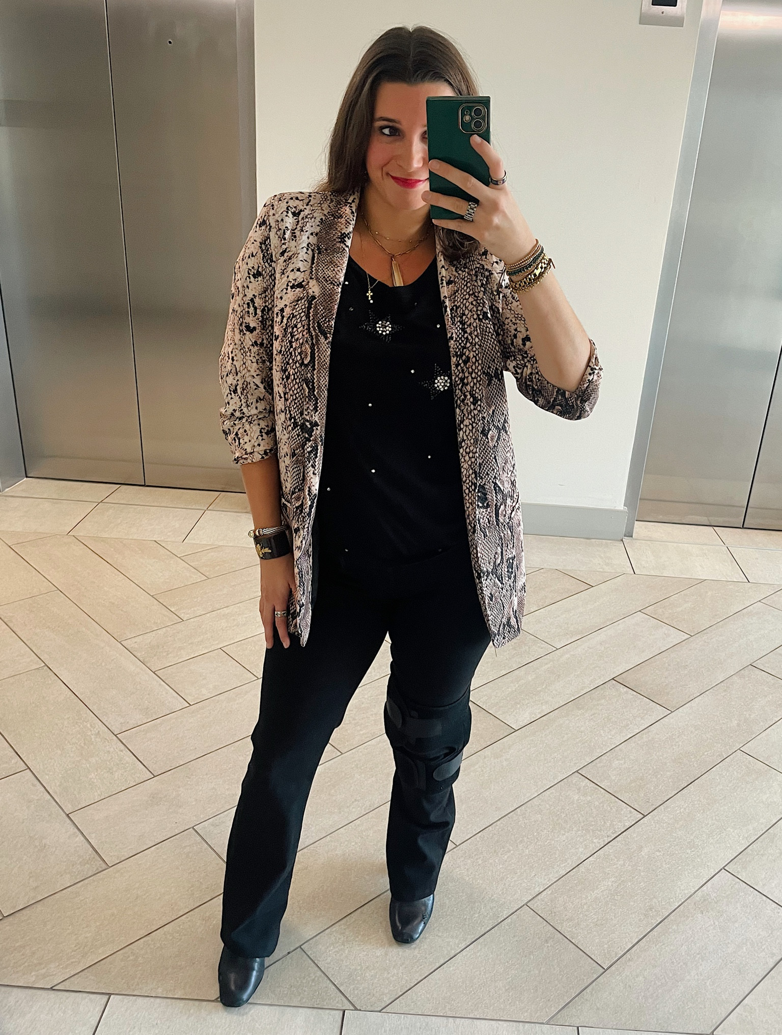 Still in the knee brace but doesn’t totally ruin the 👀 💃🏼🥰

#LTKshoecrush #LTKstyletip