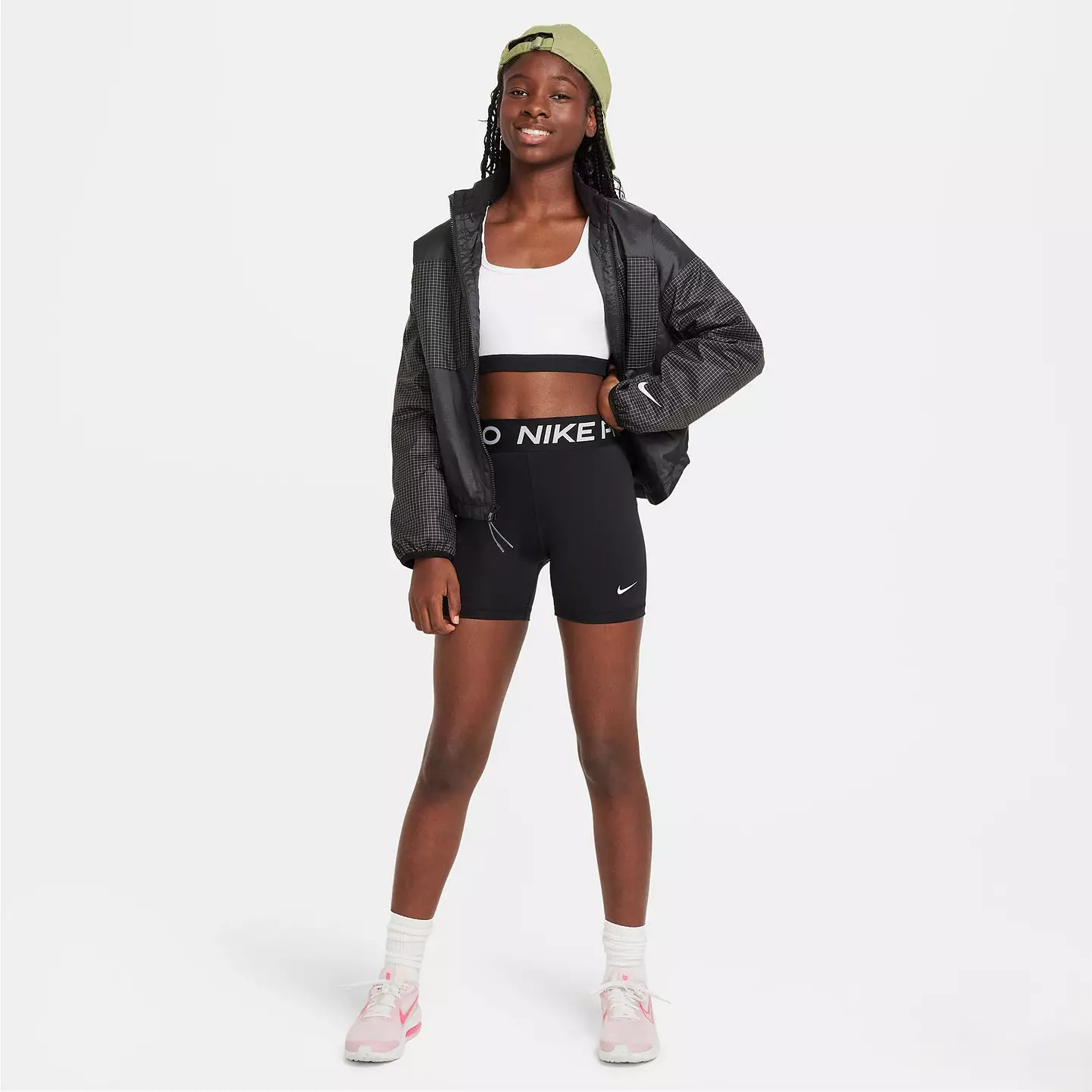 Nike Girls' 3\u201d Pro Shorts | DICK'S Sporting Goods