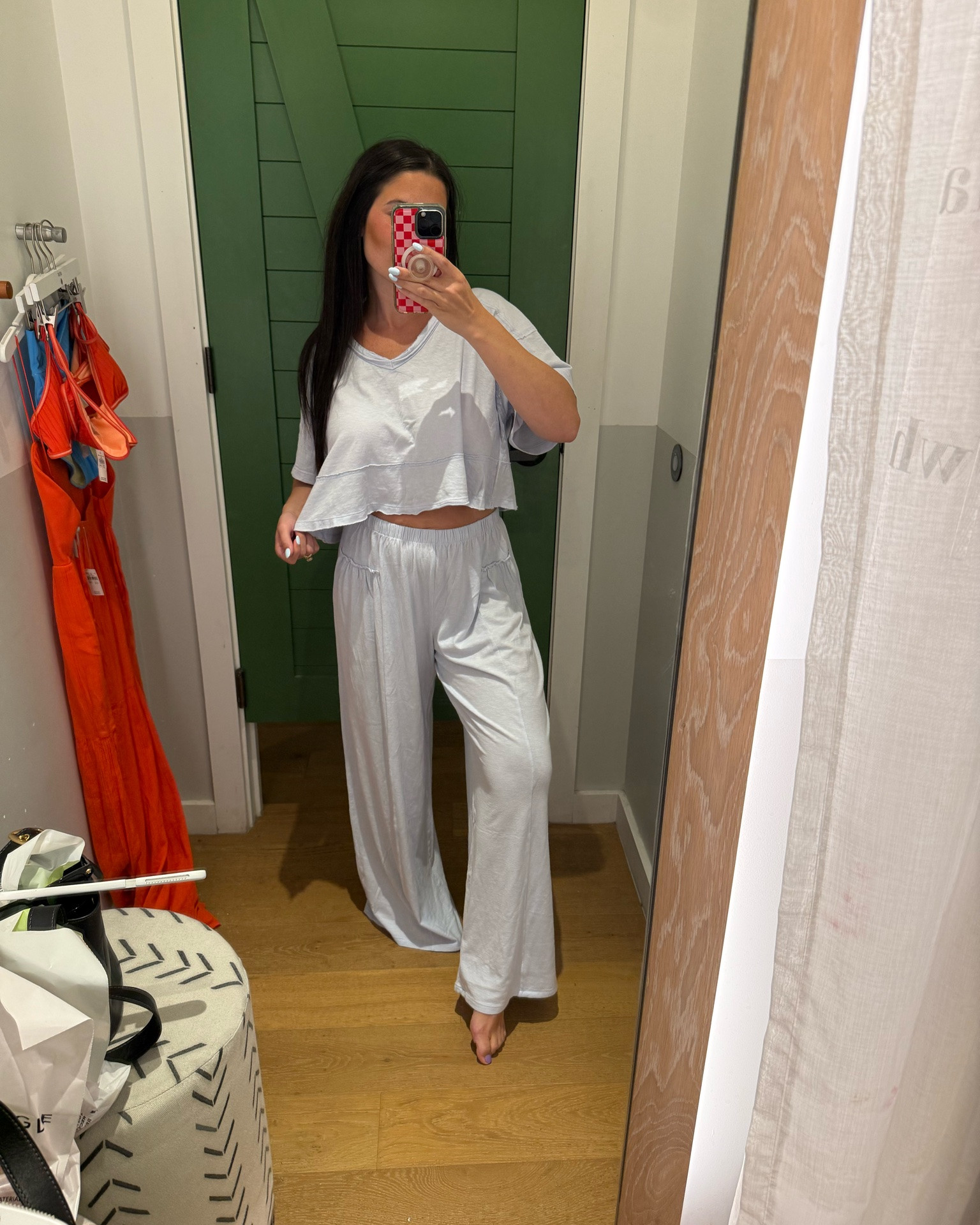 Cute and flowy matching set from @Aerie

#LTKootd #LTKmomlife #LTKActive