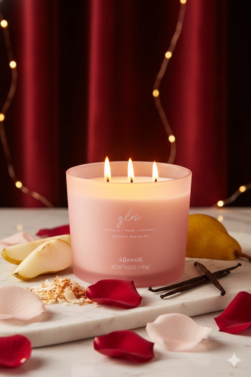 THE VIRAL SECRET IS OUT! 🤫

​If you love the luxurious, captivating, and expensive scent of Baccarat Rouge 540, you need to experience the Allswell Glow candle!

​Thousands of candle lovers swear that this massive 40.2 oz candle, officially scented Vanilla + Pear + Coconut, is the ultimate BR540 dupe for your home. It fills the room with that unmistakable high-end warmth, sweetness, and sophistication.

​✨ Bring Home the Luxury for Less! ✨


​Crafted with a clean-burning Coconut Wax Blend.
​Up to 56 hours of luxurious scent throw.

​The ultimate way to experience a designer fragrance at a fraction of the cost!

​🗓️ Don't let this glow fade! 

➡️ 

​#AllswellGlow #BaccaratDupe #BR540Dupe #LuxuryCandles #CandleSale #VanillaPearCoconut #ScentDupe #HomeFragrance

#LTKBeauty #LTKselfcare #LTKHome