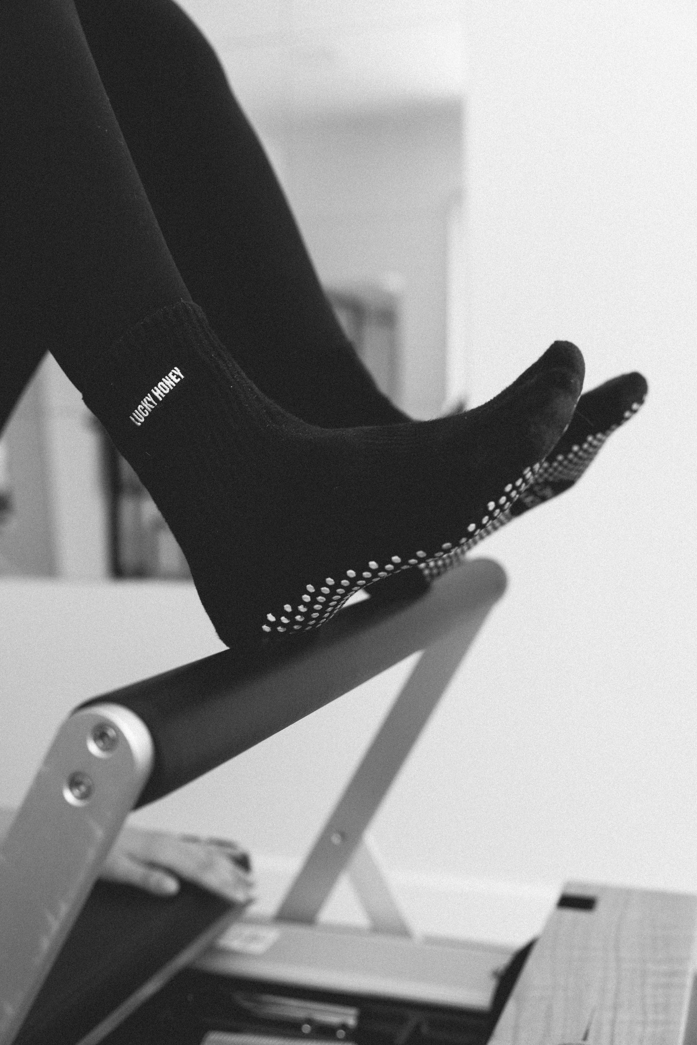 one of my favorite pairs of grip socks. the grips last forever and it is such a clean look✨

#LTKWorkwear #LTKActive