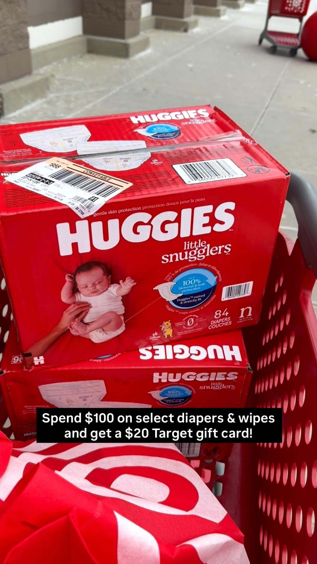 #ad From the NICU to now, so much has changed but our trust in Huggies hasn’t! 

When we started our journey in the hospital, we were hyper-aware of everything that touches our baby’s skin. That’s why we’ve stuck with @Huggies since day one. They’re hypoallergenic, gentle on her sensitive skin, and actually keep up with her now that she’s getting bigger(and yes, they handle the blowouts too! 😅). 

Stocking up is a no-brainer, especially with this @Target  deal:  Spend $100 on select diapers/wipes with Target Circle™, get a $20 gift card!

It’s the perfect time to grab your essentials and get a little something back for yourself. Run to Target! 🏃‍♀️💨

Offer: Target Circle™ Deal: $20 Target GiftCard with $100 select baby care purchase
Eligibility: Target Circle™ Membership 
Availability: Sunday February 22nd - Saturday February 28th, 2026, offer expires at 11:59pmPT.
Terms & Conditions: Category Deal. Valid in store or online. Limit one coupon/deal per Target Circle™ account. No other same department/category coupon/deal/bonus will apply. Offer excludes items sold & shipped by Target Plus™ Partners and clearance items. Void if copied, scanned, altered, transferred, purchased, sold or prohibited by law. Coupon/deal expires at 11:59pm PT. Item(s) may not be available at all stores. Gift cards and tax will not be included in determining purchase total. Target GiftCard not valid as payment on this purchase; terms and conditions apply. Quantities limited; no rain checks. No cash value. For full details on our Price Match policy, see Target.com/PriceMatch



#LTKSaleAlert #LTKBaby