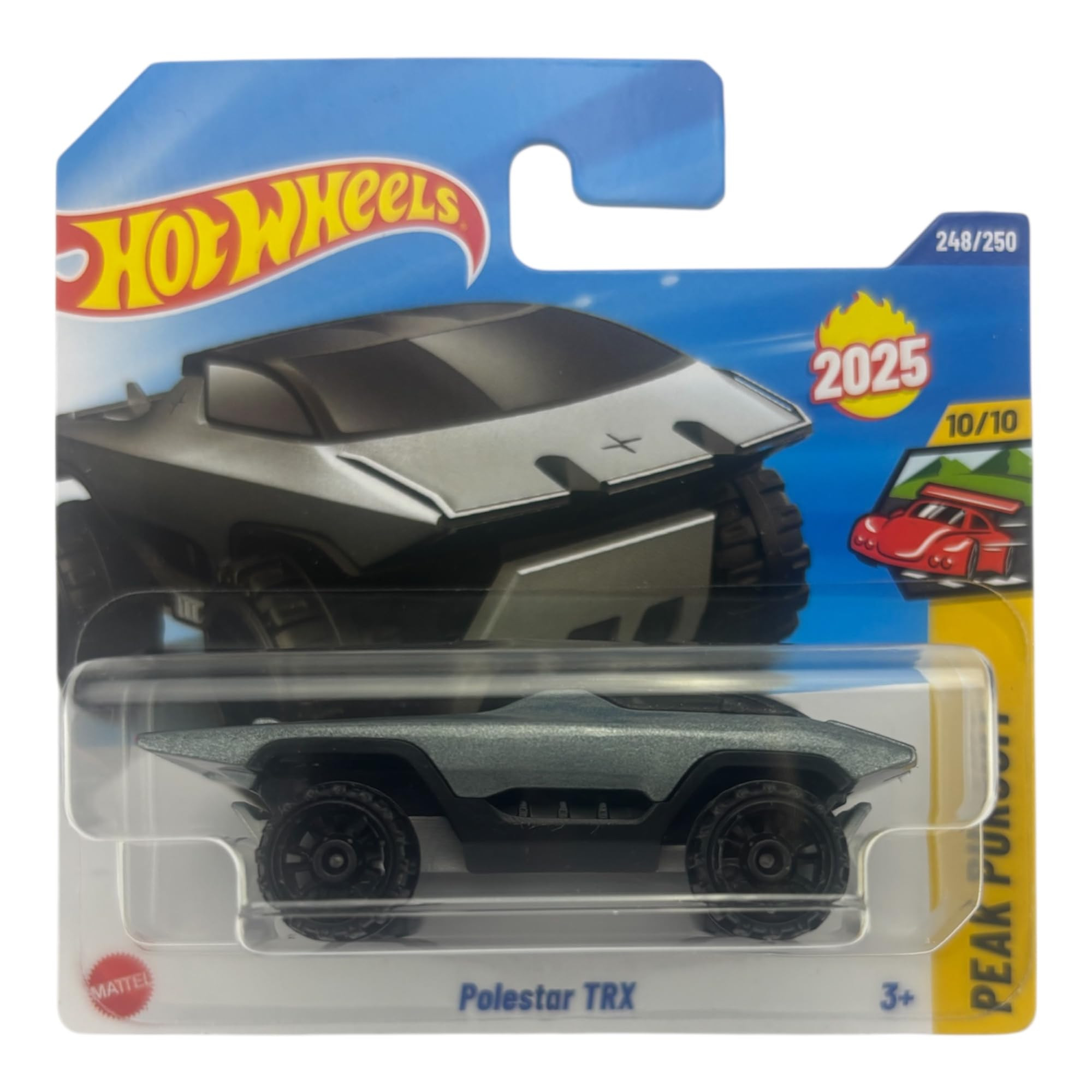 Hot Wheels Polestar TRX [Silver] Peak Pursuit 10/10, 248/250, New for 2025! 1:64 Scale Diecast Ve... | Amazon (US)