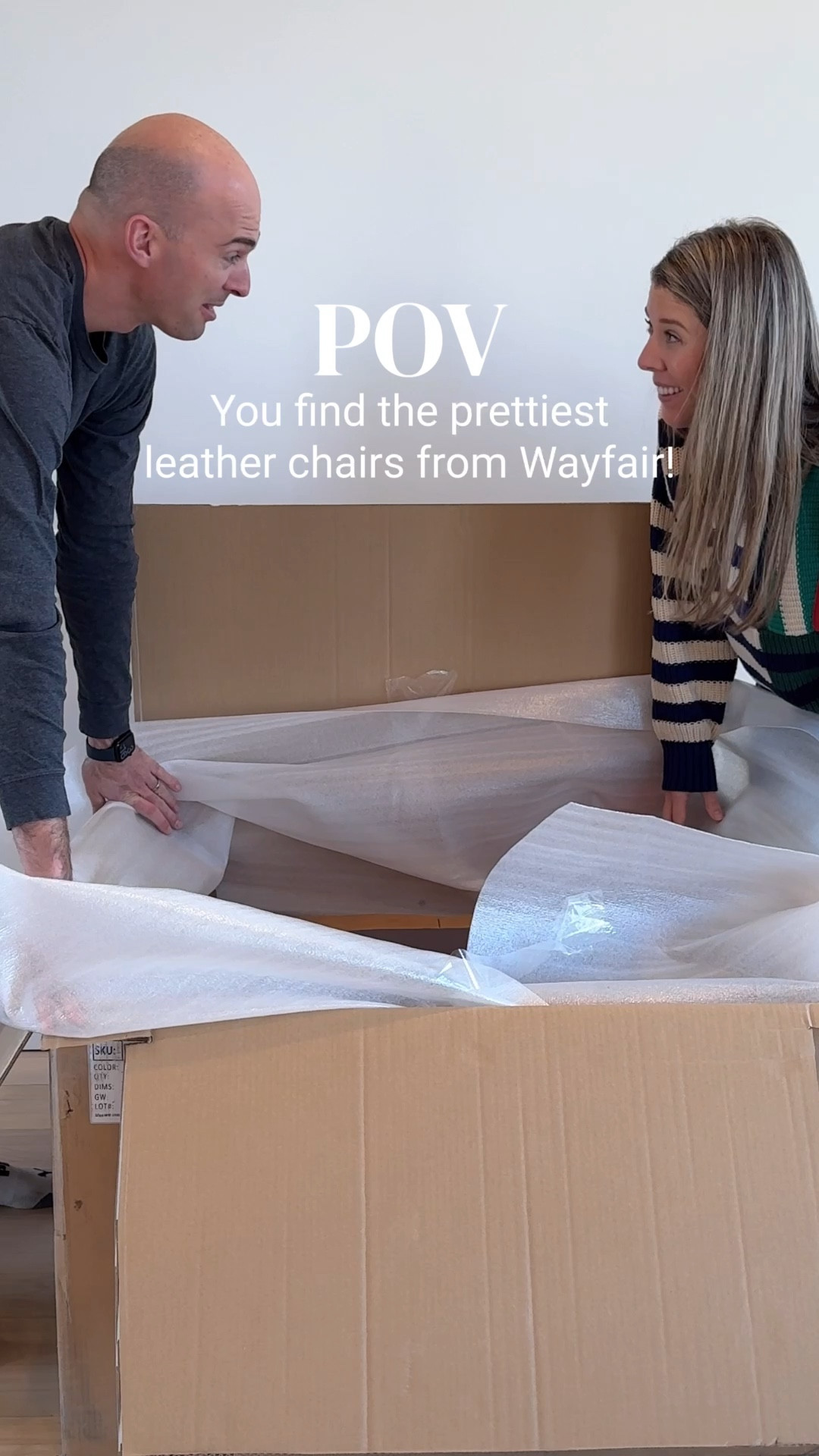 Obsessing over these new leather chairs we purchased from @wayfair! They are currently in our office, but we plan on moving them over to our family room.

#wayfair #wayfairpartner

#LTKSaleAlert #LTKWatchNow #LTKHome