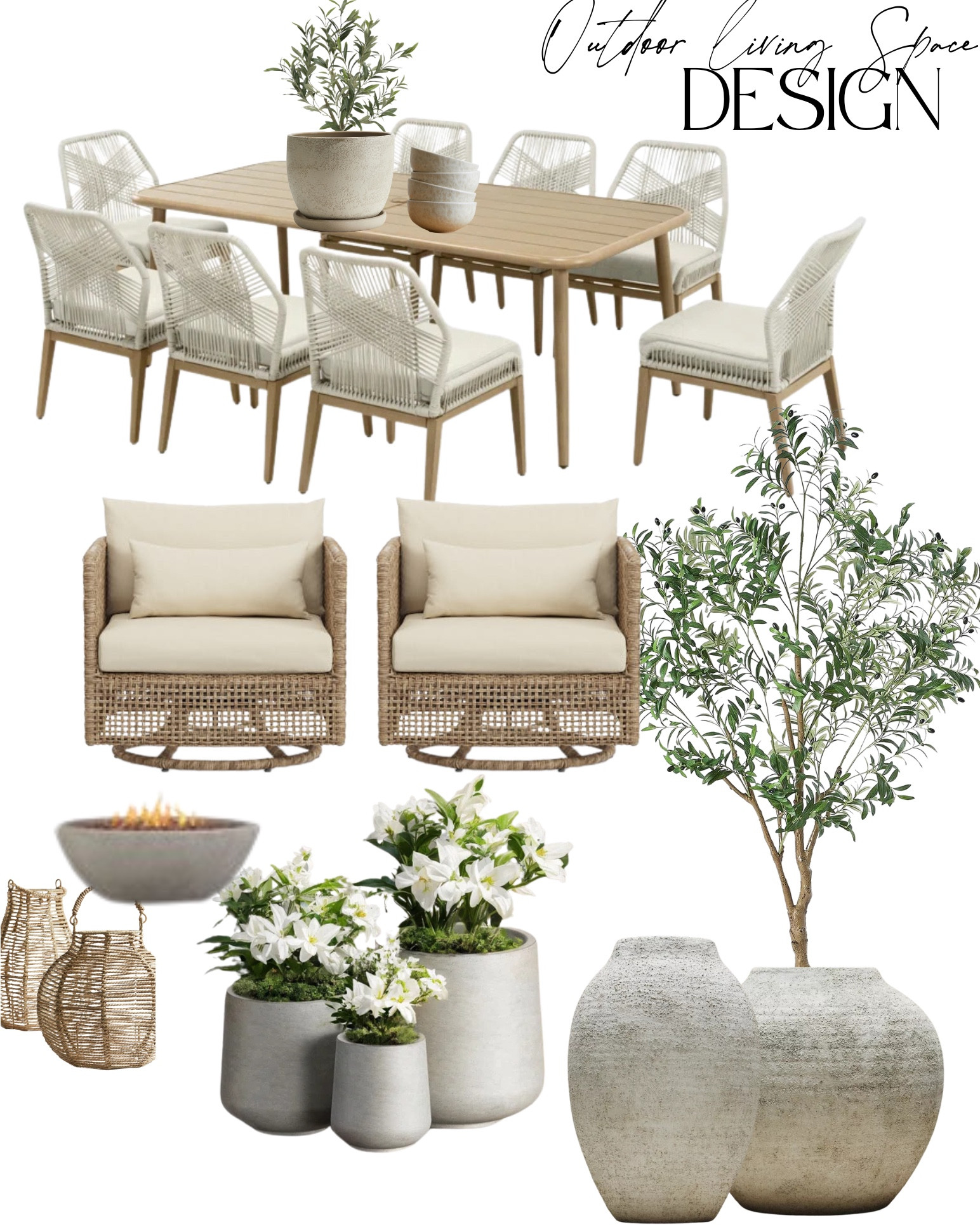 Outdoor living design 