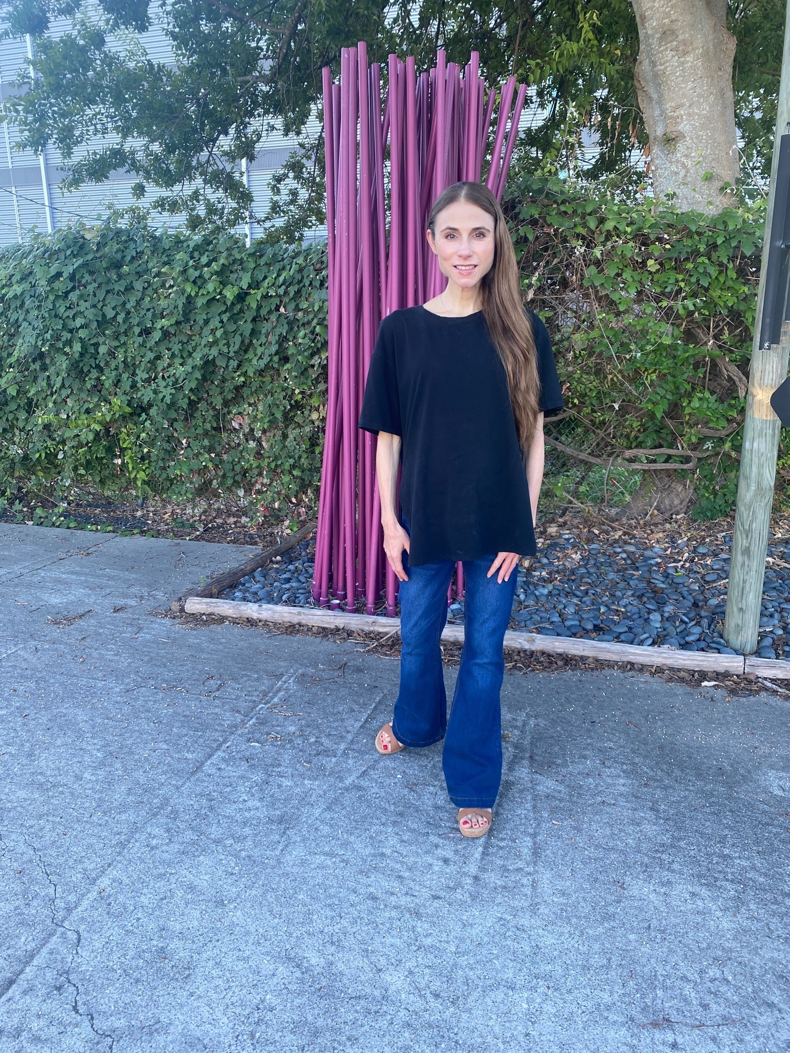 Casual oversized shirt and jeans

#LTKootd