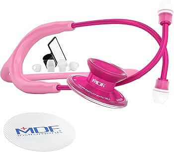 MDF Instruments, Acoustica Lightweight Stethoscope for Doctors, Nurses, Students, Home Health Use... | Amazon (US)