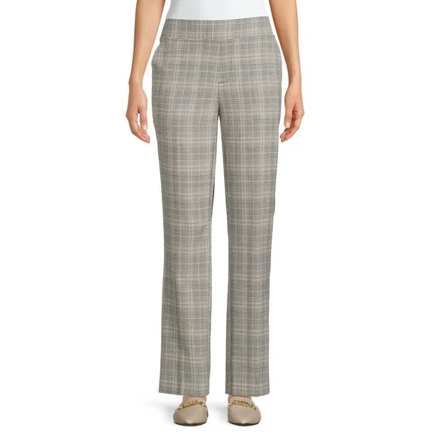 Time and Tru Women's Pull On Dress Pants - Walmart.com | Walmart (US)