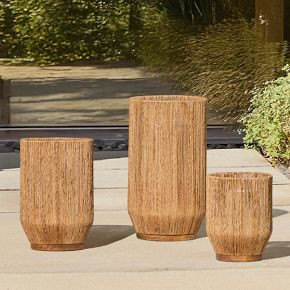 Lena Raffia Lanterns | West Elm (US)