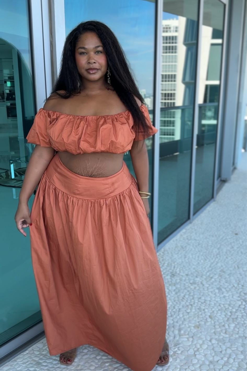 Summer in Miami is year round!! But if you don't live in a place where the climate is warm here around, this is a perfect vacation outfit! Also comes in black! 

Wearing a 3xl bottom and 2xl top 

#LTKPlusSize #LTKSeasonal #LTKTravel